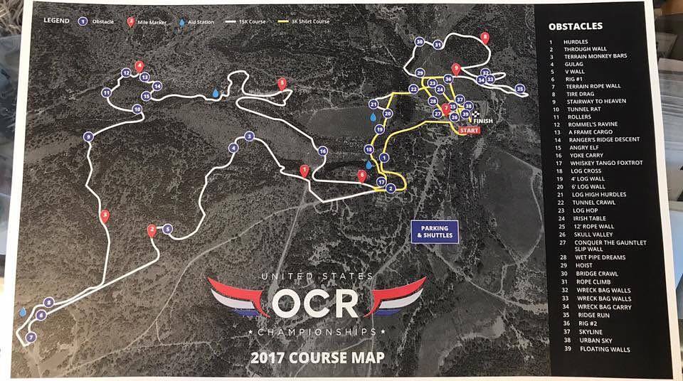 US OCR Championship Map